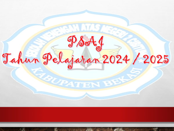 PSAJ Kelas XII Tahun 2024 / 2025