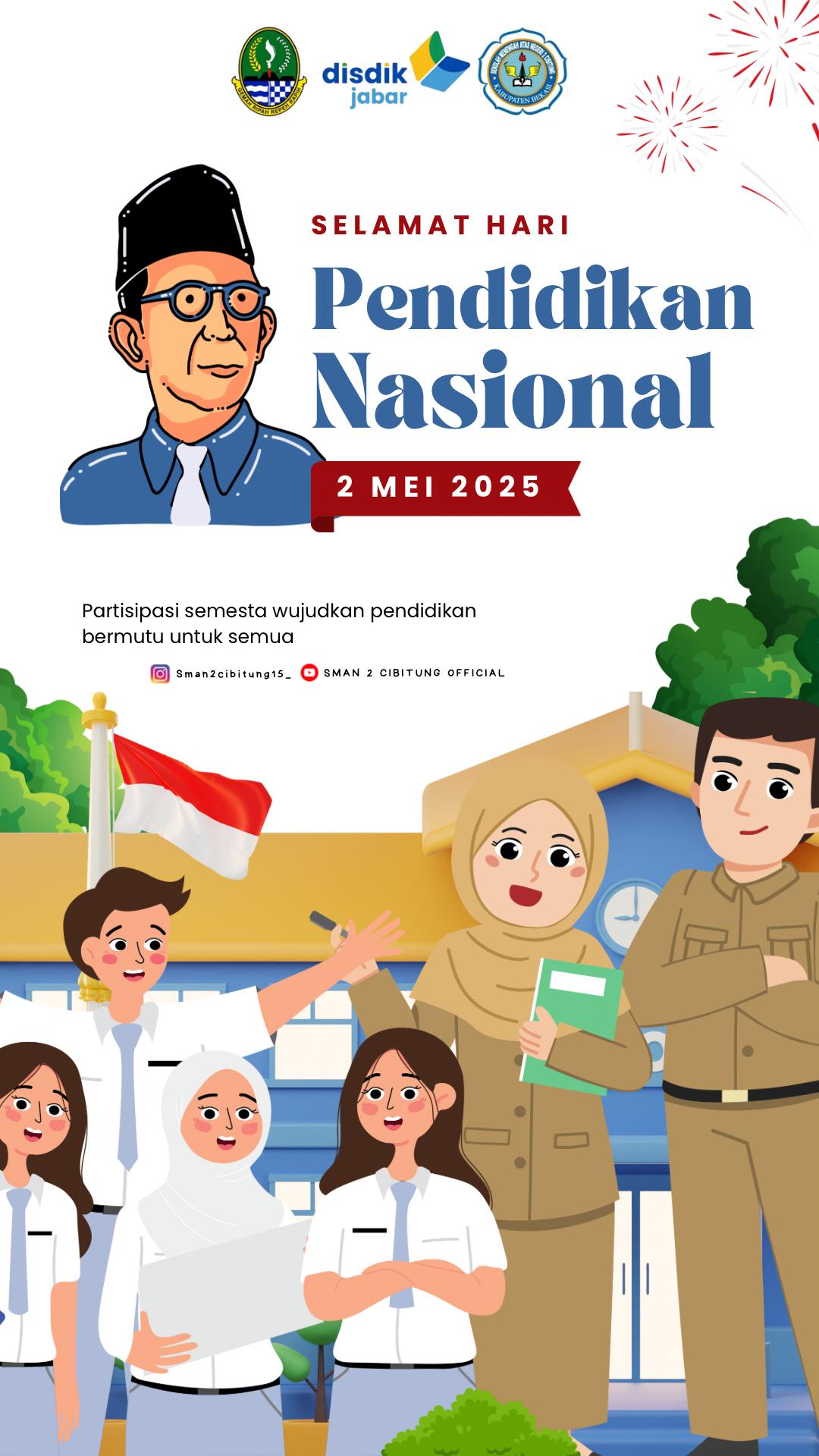 Apel Hari Pendidikan Nasional di SMA Negeri 2 Cibitung